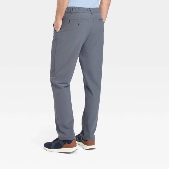 Medium - Mens Relaxed Travel Trousers - Goodfellow Co - Gray - Picture 7 of 7